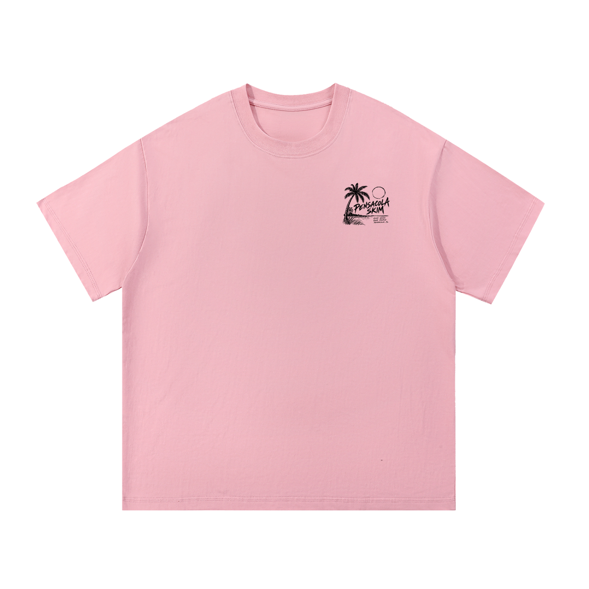 Pensacola Skim Coastal Graphic Classic Fit Cotton T-Shirt