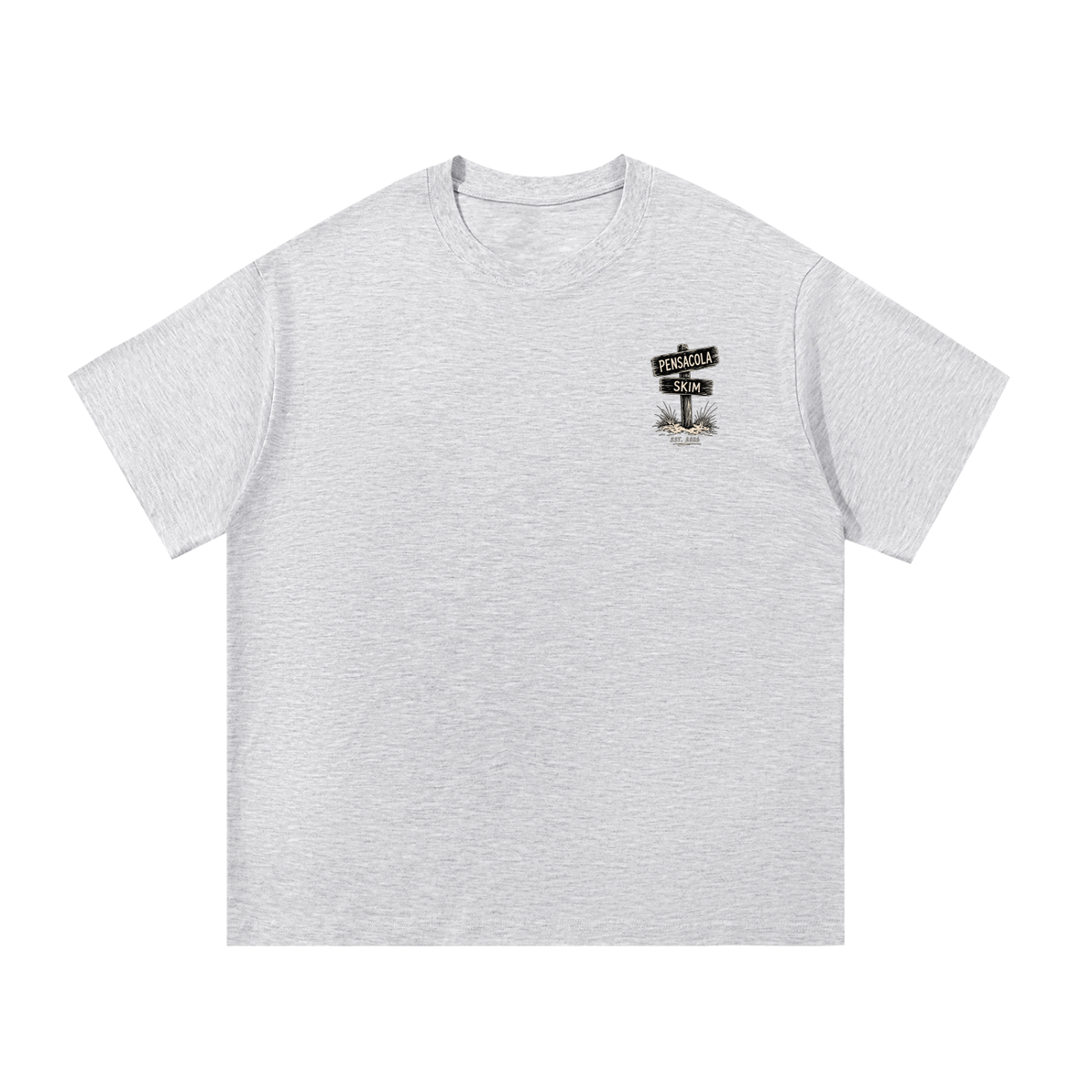 Pensacola Skim Sign Graphic Classic Fit Cotton T-Shirt