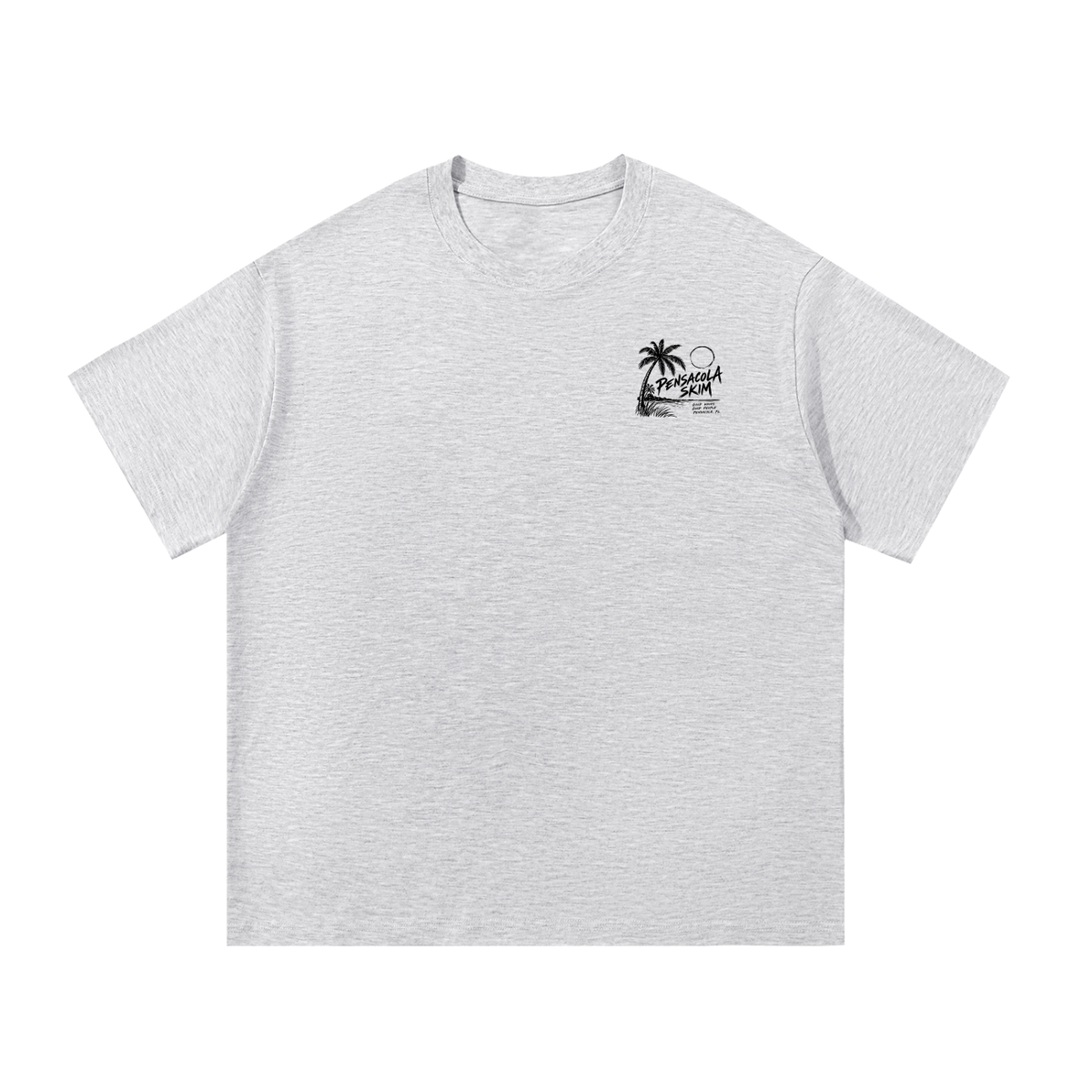 Pensacola Skim Coastal Graphic Classic Fit Cotton T-Shirt