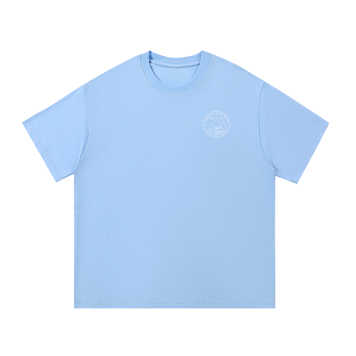 Pensacola Skim Salt Water Therapy Classic Fit 100% Cotton T-Shirt