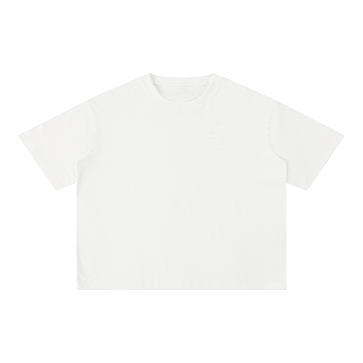 Pensacola Skim Salt Water Therapy Mineral Wash Boxy Cotton T-Shirt