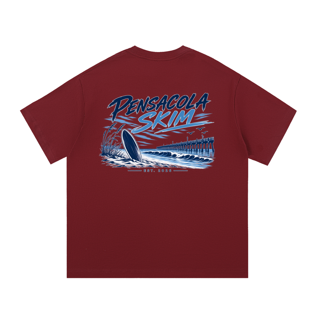 Pensacola Skim Original Logo Graphic Classic Fit Cotton T-Shirt