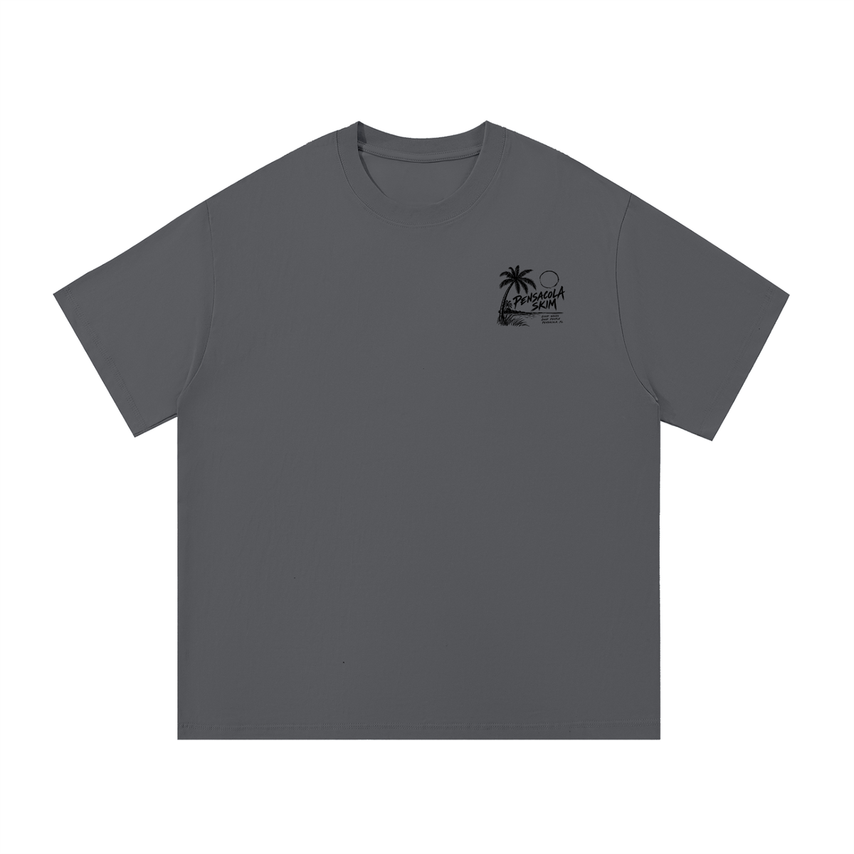 Pensacola Skim Coastal Graphic Classic Fit Cotton T-Shirt