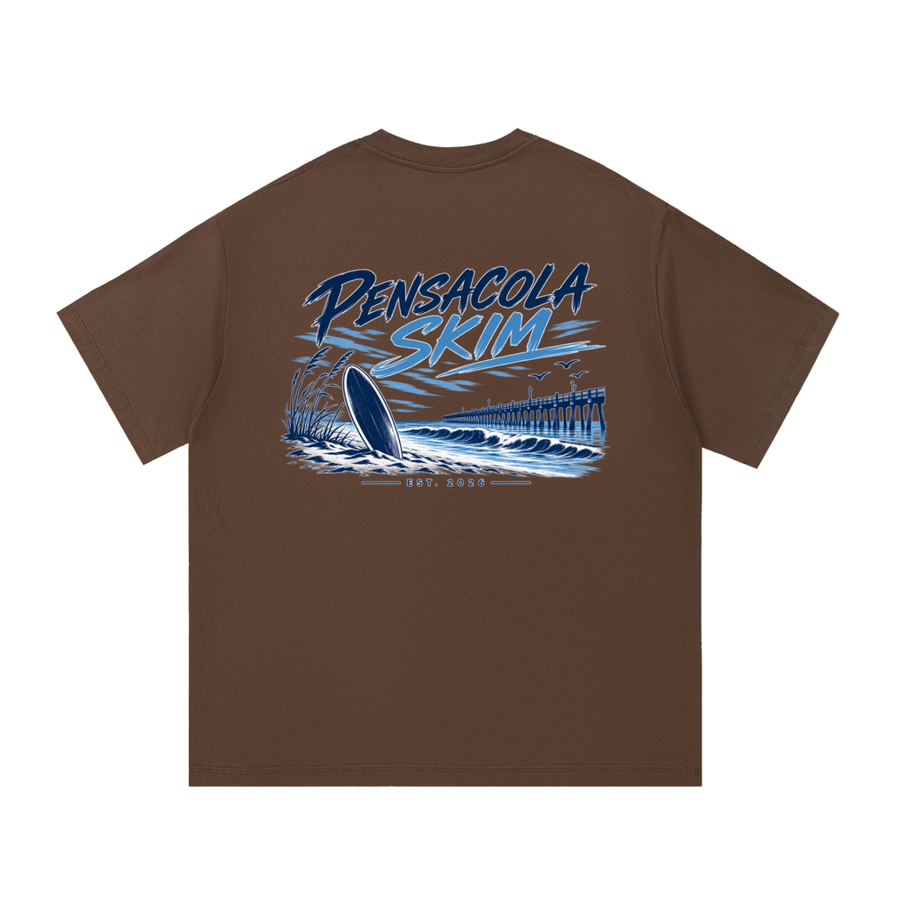 Pensacola Skim Original Logo Graphic Classic Fit Cotton T-Shirt