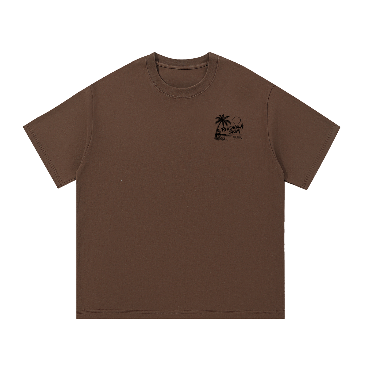 Pensacola Skim Coastal Graphic Classic Fit Cotton T-Shirt