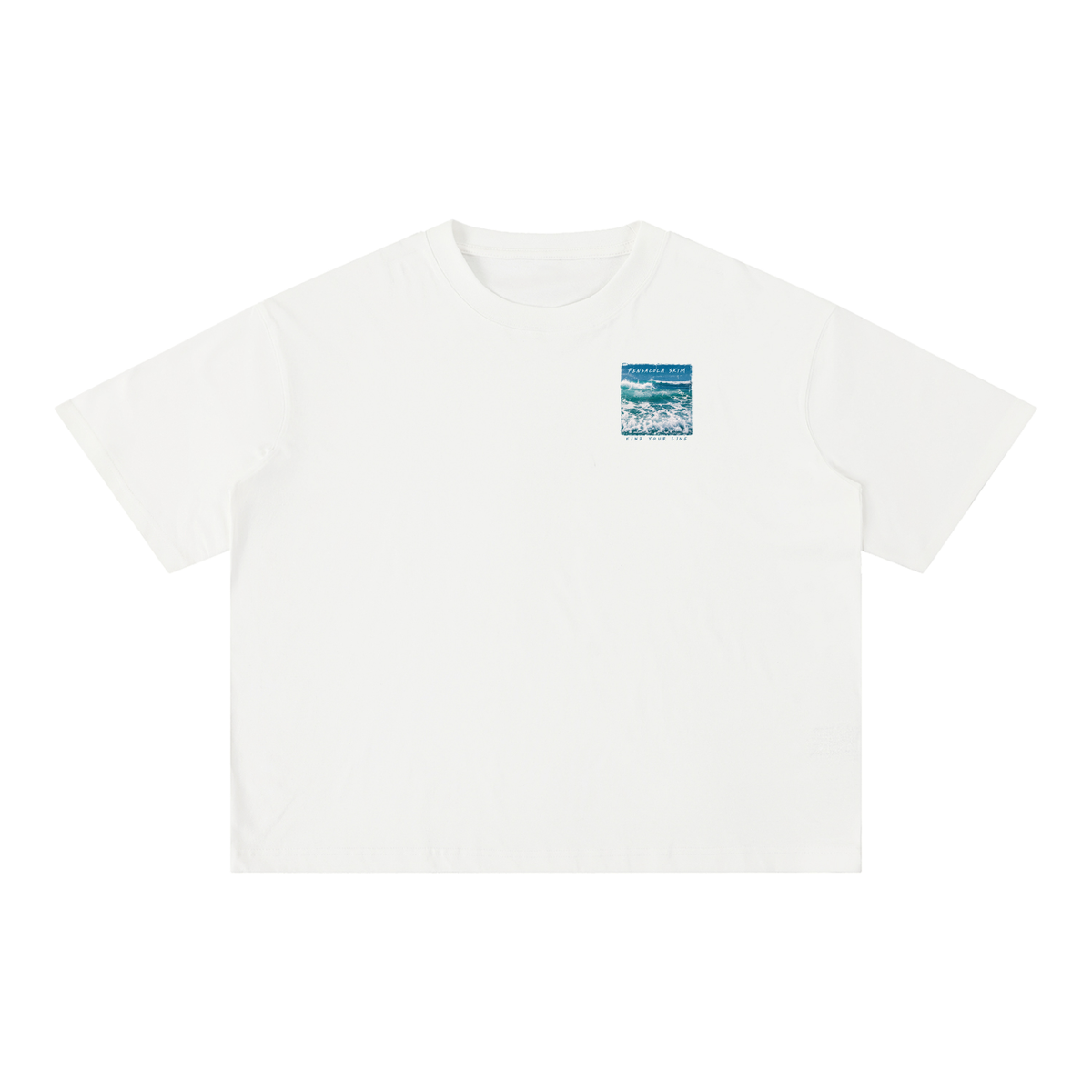 Pensacola Skim Home Break Mineral Wash Boxy Fit Cotton T-Shirt