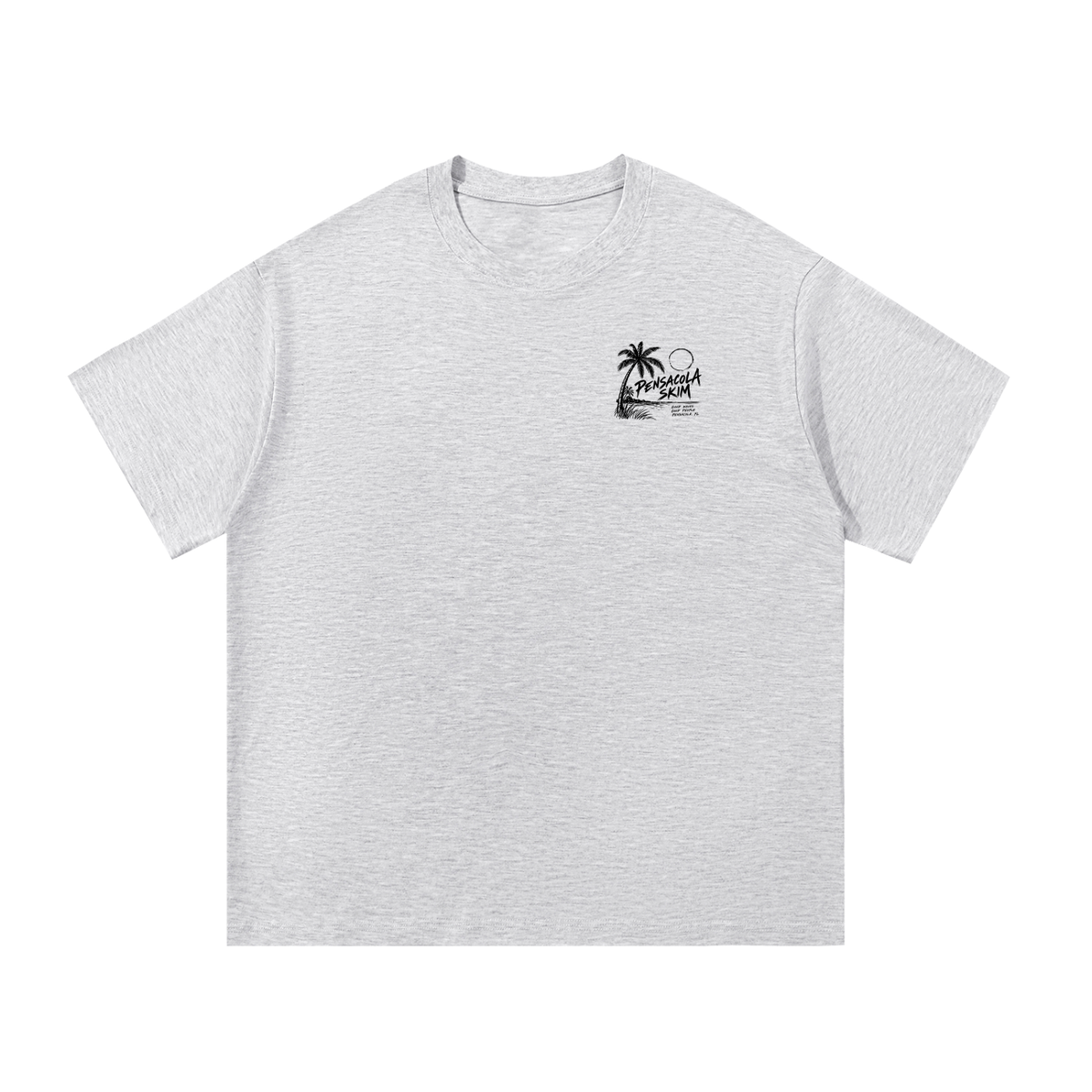 Pensacola Skim Coastal Graphic Classic Fit Cotton T-Shirt