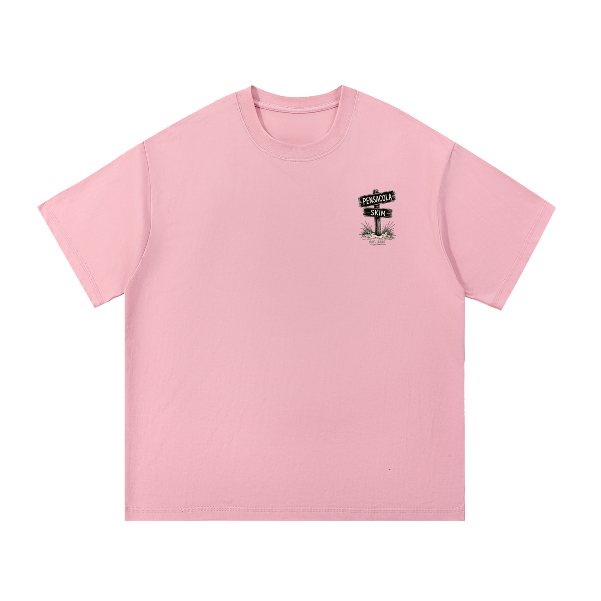 Pensacola Skim Sign Graphic Classic Fit Cotton T-Shirt