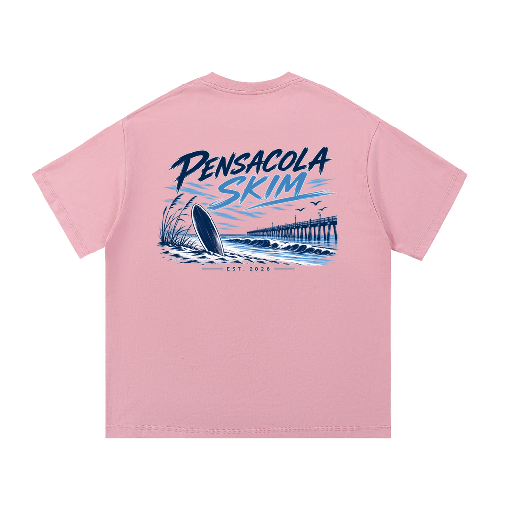 Pensacola Skim Original Logo Graphic Classic Fit Cotton T-Shirt