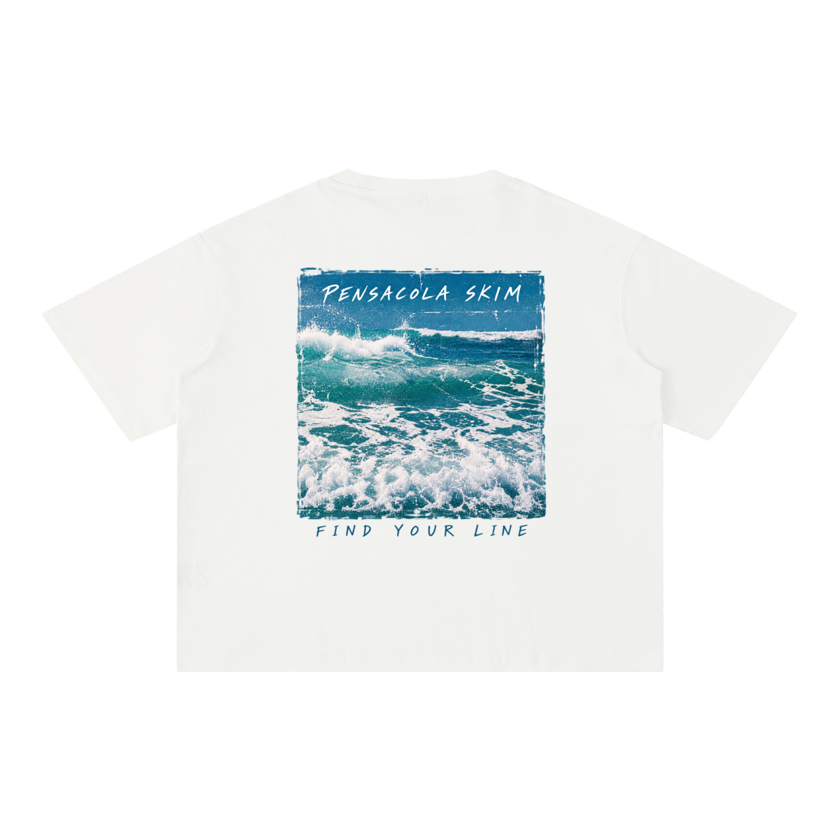 Pensacola Skim Home Break Mineral Wash Boxy Fit Cotton T-Shirt