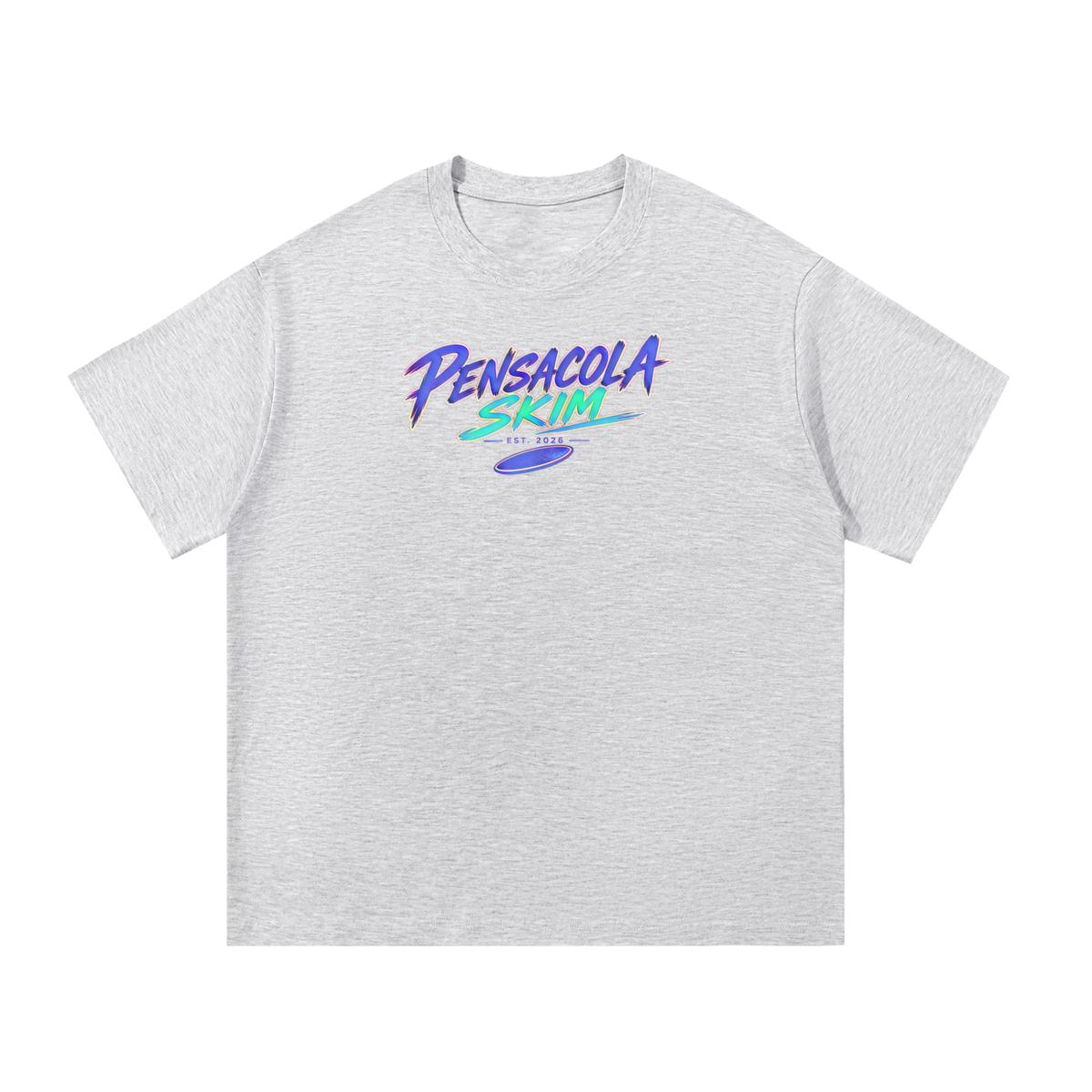Pensacola Skim Abstract Color Graphic Classic Fit Cotton T-Shirt