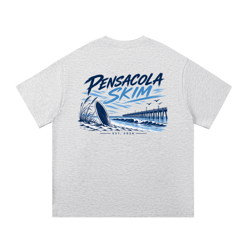 Pensacola Skim Original Logo Graphic Classic Fit Cotton T-Shirt