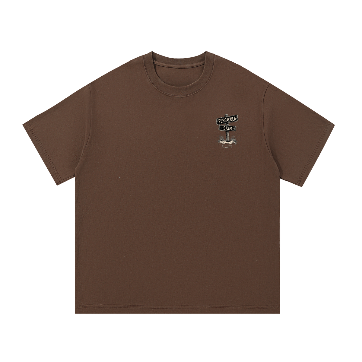 Pensacola Skim Sign Graphic Classic Fit Cotton T-Shirt