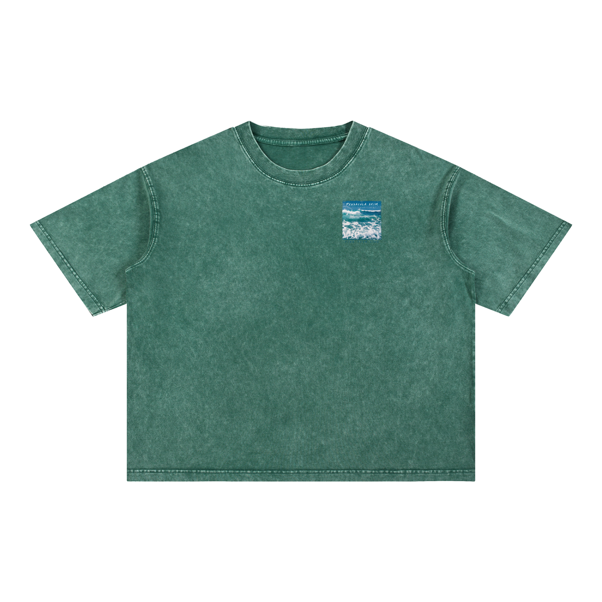 Pensacola Skim Home Break Mineral Wash Boxy Fit Cotton T-Shirt