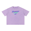 Pensacola Skim Abstract Center Graphic Mineral Wash Boxy Cotton T-Shirt