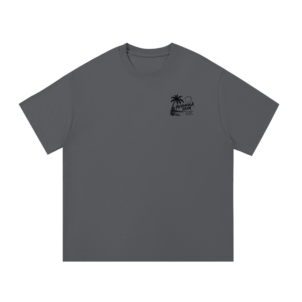 Pensacola Skim Coastal Graphic Classic Fit Cotton T-Shirt