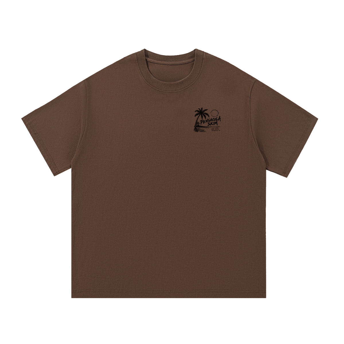 Pensacola Skim Coastal Graphic Classic Fit Cotton T-Shirt